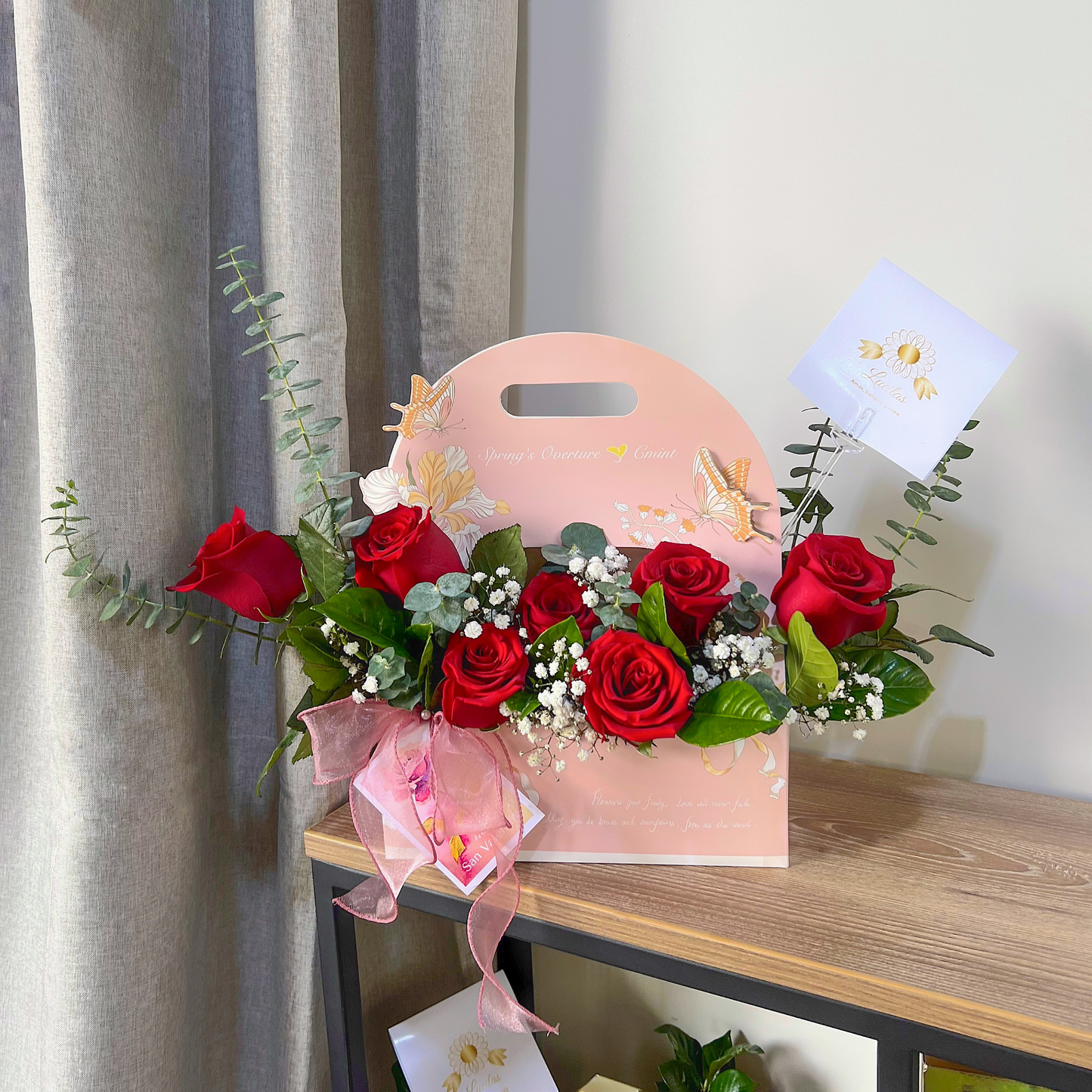 Bolso de Rosas Rojas