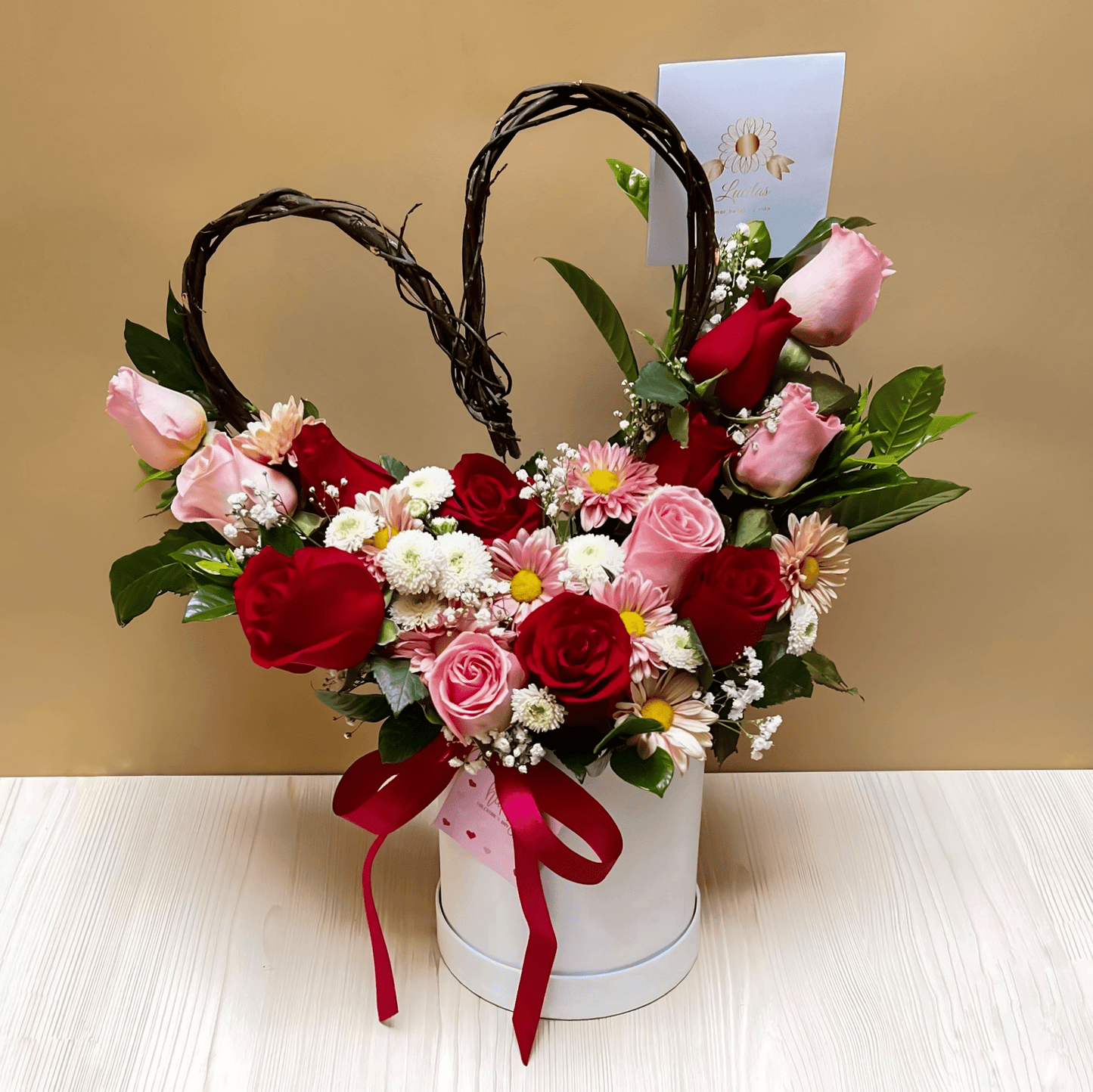 Box Rosas Rojas y Rosadas