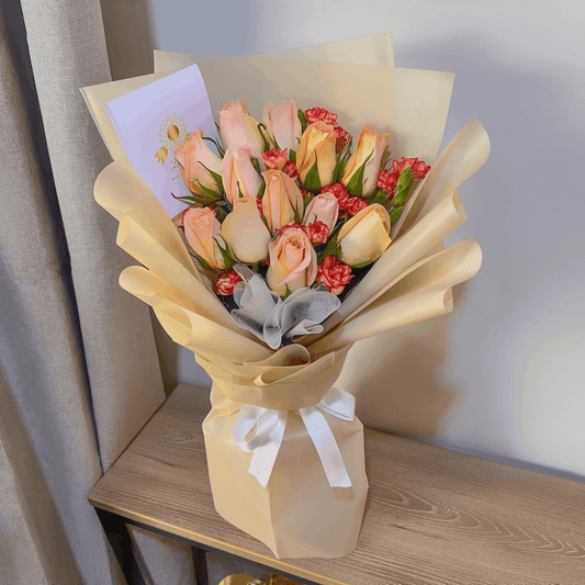 Ramo Rosas Melón