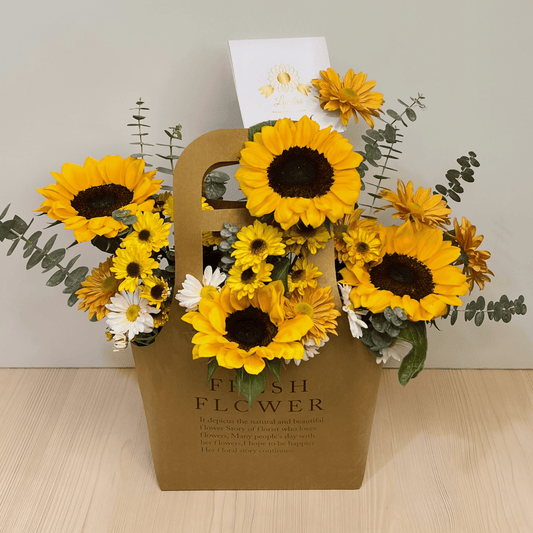 Bolso de Girasoles - Flores Amarillas